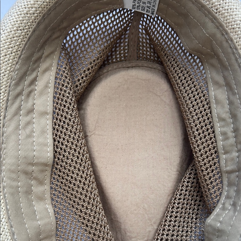 Stylish Tan and Brown Fedora - Picture 8 of 9
